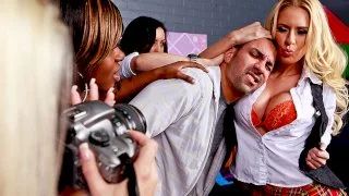 Teaching Him a Lesson - Big Tits At School - 13967