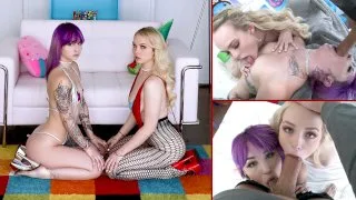 Sloppy Showcase with Val and Lilly - Swallowed - 10887