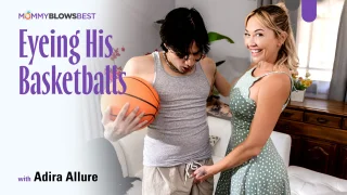 Eyeing His Basketballs - Mommy Blows Best - 17682
