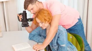 Naked cutie tests her skills - Teen Mega World - 33542