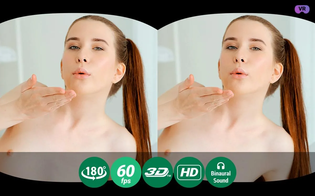 Brunette climbs on the table to play with pussy - Teen Mega World - 38188