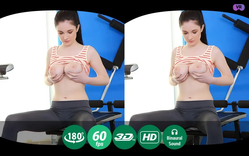 Explicit Revelation from a Busty Gymnast - Teen Mega World - 38286