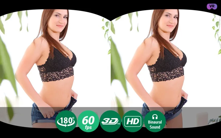 Steamy Solo of the Hot Busty Babe in Tight Shorts - Teen Mega World - 38298