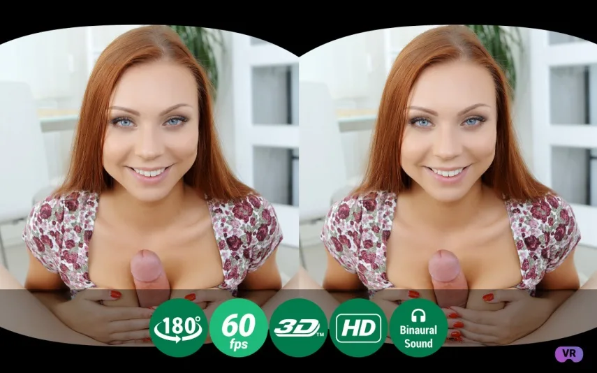 Cock Riding and Boobjob From a Hot Redhead - Teen Mega World - 38326