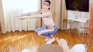 Workout viewer turns into fucker - Teen Mega World - 38690