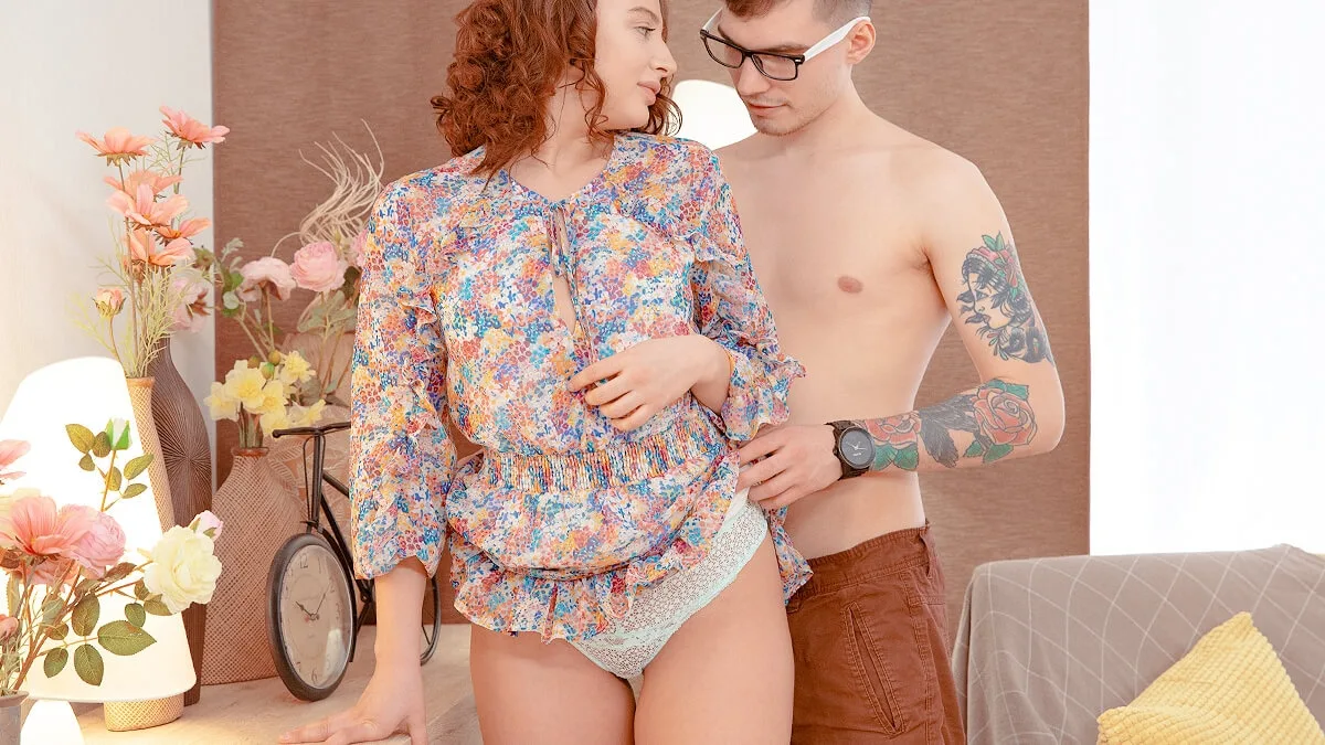 Hottie opens pussy for a doggy fuck - Teen Mega World - 42301