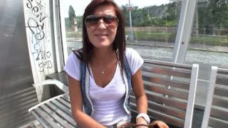 Waiting for the Tram pussy - Public Pickups - 12065