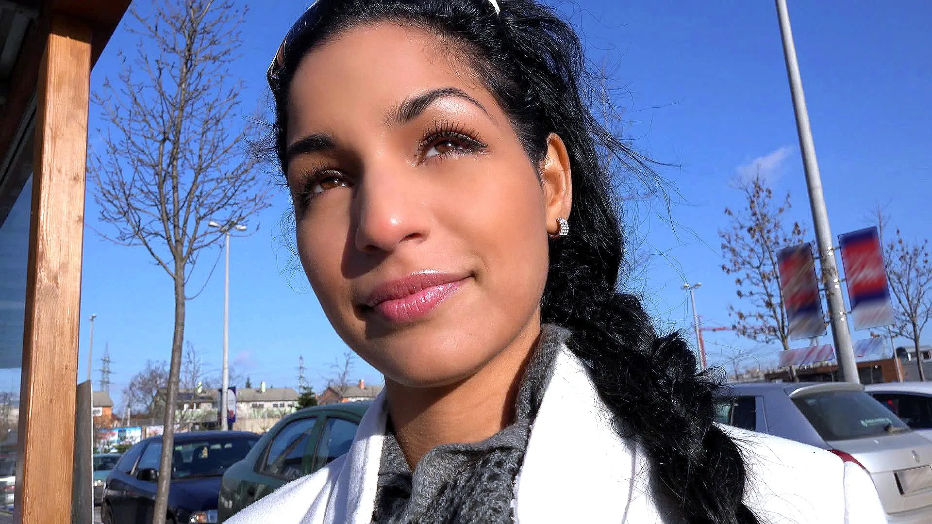 Petite Hottie Rides Dick - Public Pickups - 12367