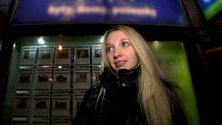 Stranger Convinces Hot Blonde He's Never Fucked A Woman - Public Agent - 13961