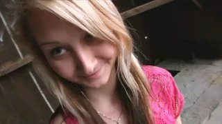 Blonde Hottie Sucks, Fucks, and Swallow's Stranger's Cum - Public Agent - 14015