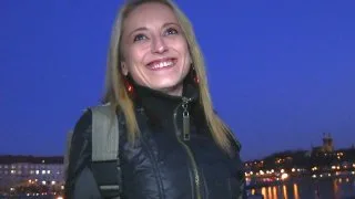 A Tight Pussy Ride For Stranger Pretending To Be An Agent - Public Agent - 14111