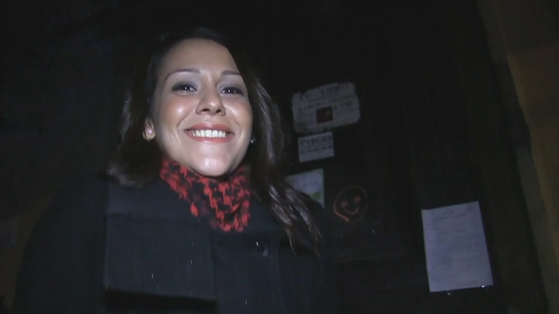 Brunette Sits Her Big Bubble Butt On A Strangers Hard Dick - Public Agent - 14119