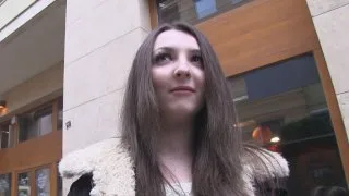 Loud Orgasm for Cute Brunette Teen - Public Agent - 14341