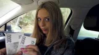 Cute Russian with Bald Shaven Pussy - Public Agent - 14679