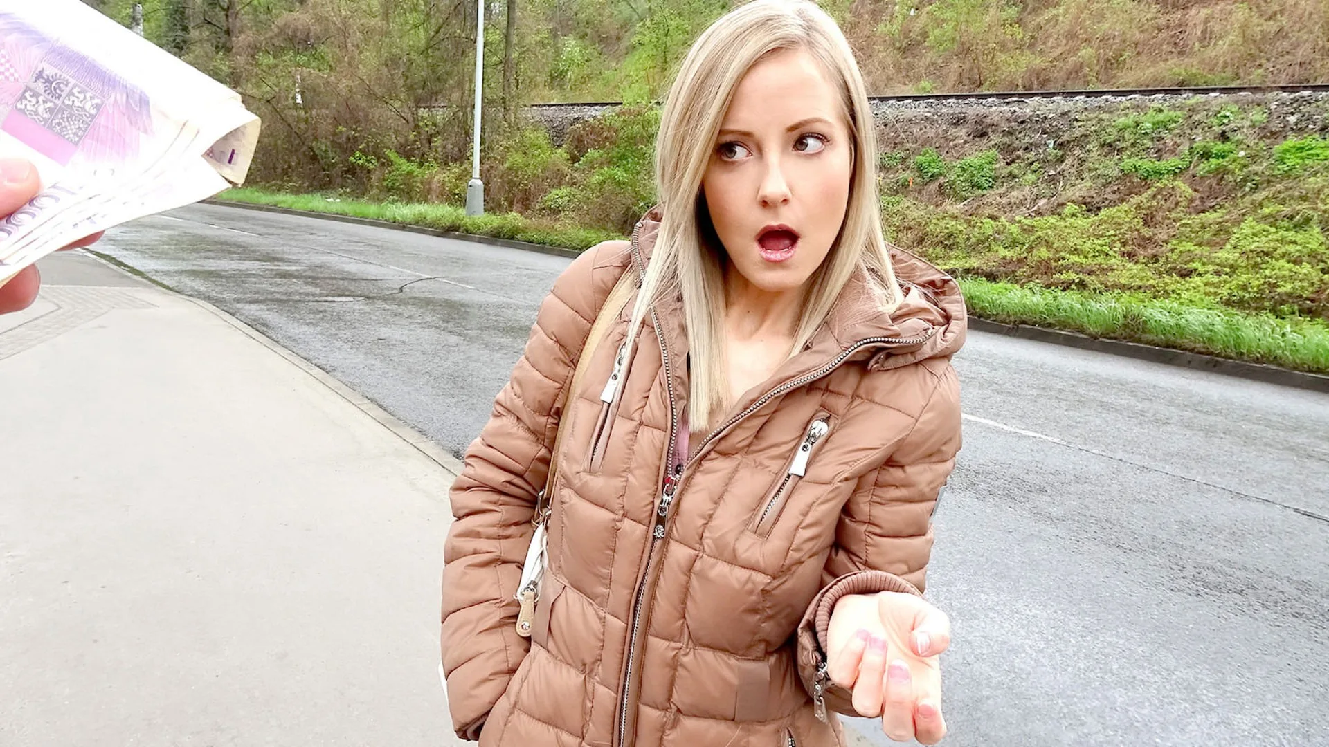 Student Actress Fucked Outside - Public Agent - 14745