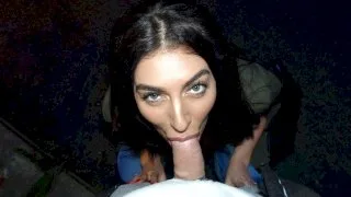 Cheating big boobs Brit deepthroats - Public Agent - 14893