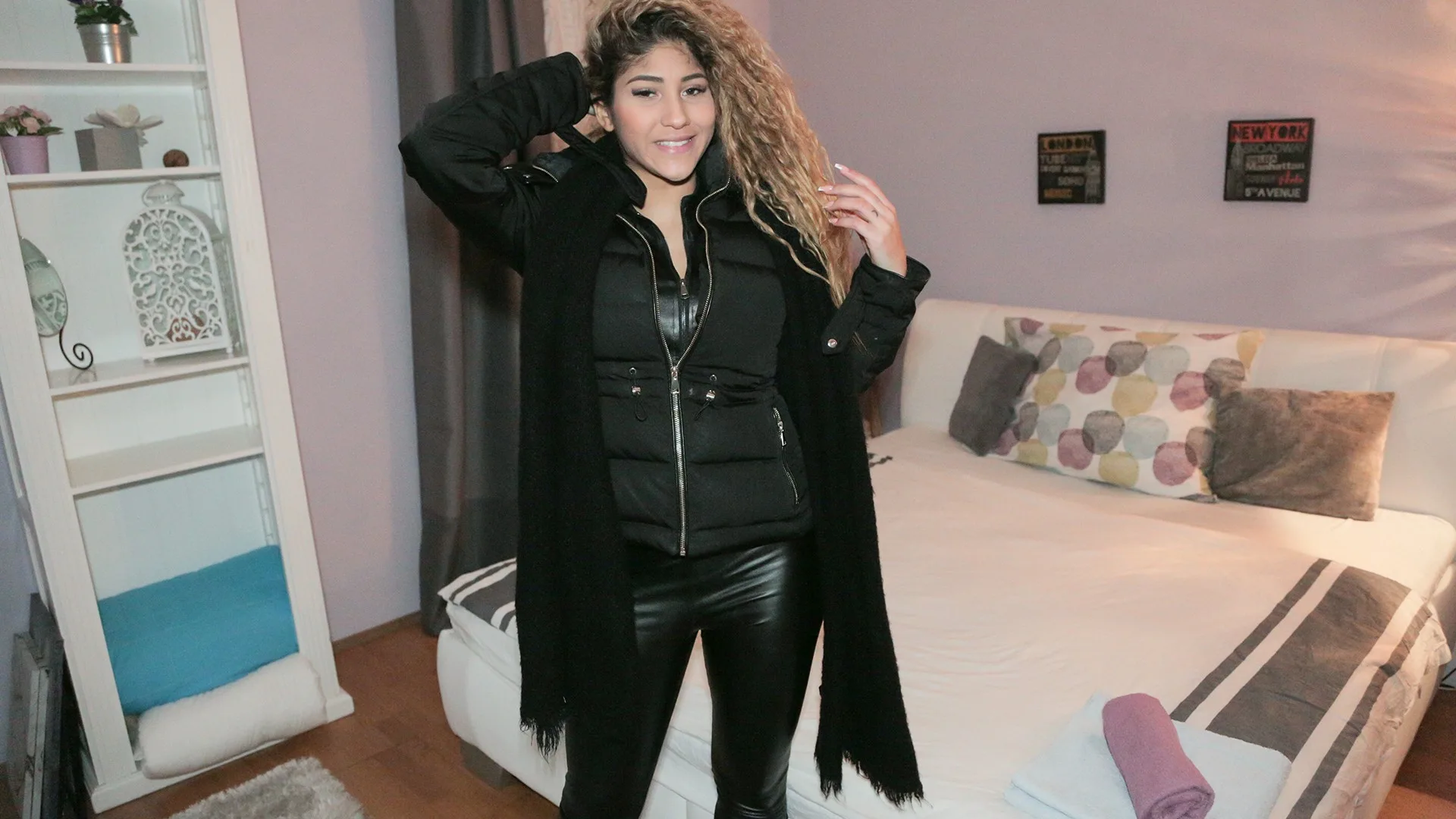 Busty Latina Fucked in Hotel - Public Agent - 15035