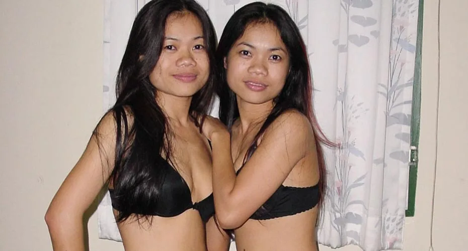 Private photos of Kung and Poo the real Thai twin sisters I inseminated - Thai Girls Wild - 34602