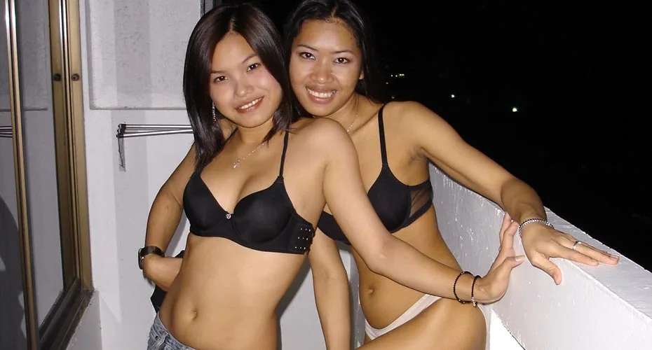 Barfined threesome with two of Patongs sexiest Thai teen showgirls. Watch them get crazy! - Thai Girls Wild - 34878