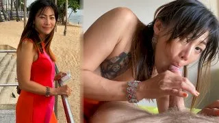 MILF Hookup Turns Oh So Sticky N Wet! - Asian Sex Diary - 38300