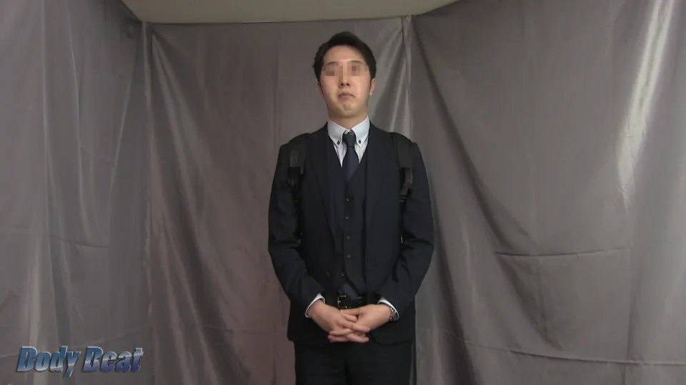 [4237-160] Cool and Freshly Suited Salaryman Lets His Jizz Fly! - HeyDouga - 4476