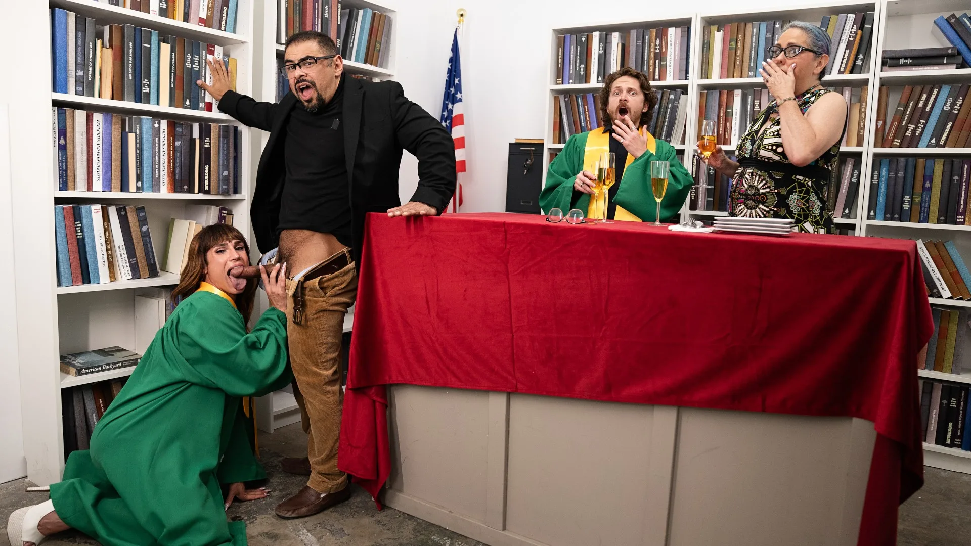 Graduating In Cock Sucking - TransAngels - 10798