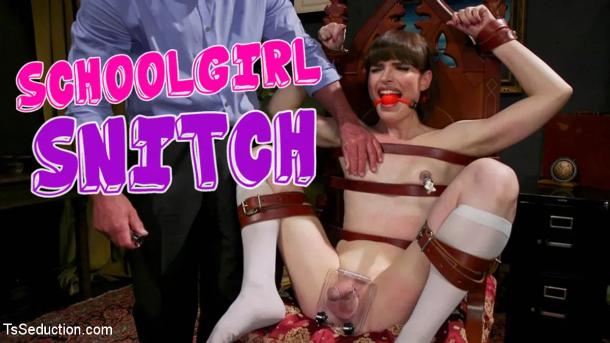 Schoolgirl Snitch: Natalie Mars Punished and Fucked by Headmaster - TS Seduction - 12280