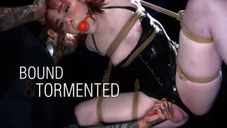 Bound and Tormented: Ella Hollywood's First Suspension - TS Seduction - 12299