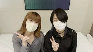 [4404-018] Foreign housewife & super-cute crossdresser: Threesome service & anal stretching play. - HeyDouga - 16231