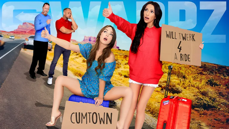 Stranded and Afraid: Trading Our Hitchhiker Stepdaughters - Daughter Swap - 61