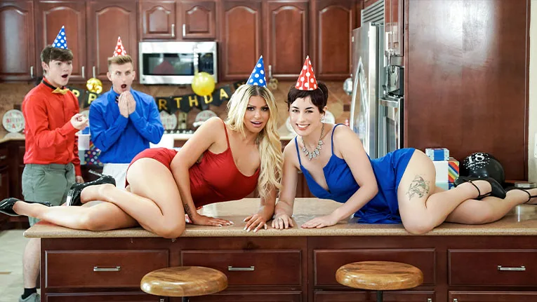 Birthday Swap Surprise - Mom Swap - 356