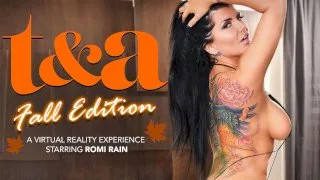 Romi Rain fucking in the den with her tits vr porn - T&A - 19650