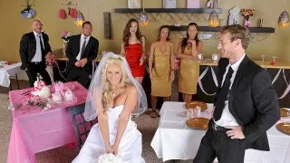 Jillian Janson fucking in the floor with her blue eyes - Naughty Weddings - 36832