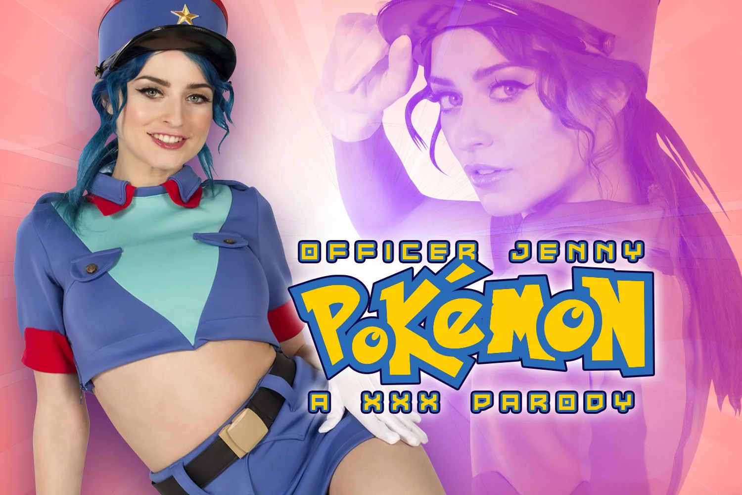 [2020-03-13] Pokemon: Officer Jenny A XXX Parody - VRCosplayX - 1796