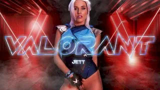 [2021-07-12] VALORANT: Jett A XXX Parody - VRCosplayX - 5175