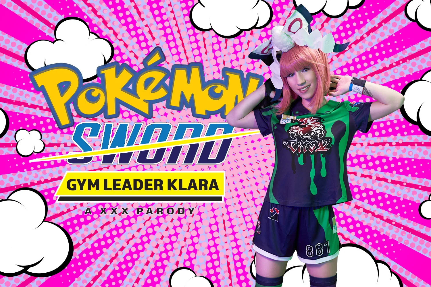 [2023-01-19] Pokemon Sword Gym Leader: Klara A XXX Parody - VRCosplayX - 41545