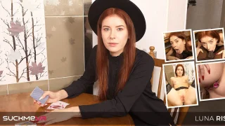 Russian Redhead Luna Rishi is here to suck and fuck in VR - Suck Me VR - 48364