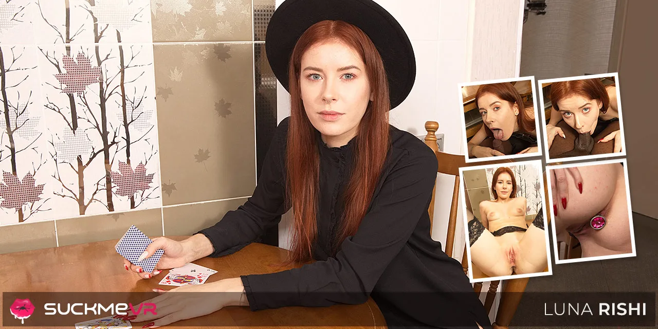 Russian Redhead Luna Rishi is here to suck and fuck in VR - Suck Me VR - 48364