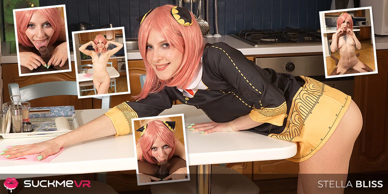 Naughty Anime Babe, Stella Bliss, Takes A BBC Creampie - Suck Me VR - 48440