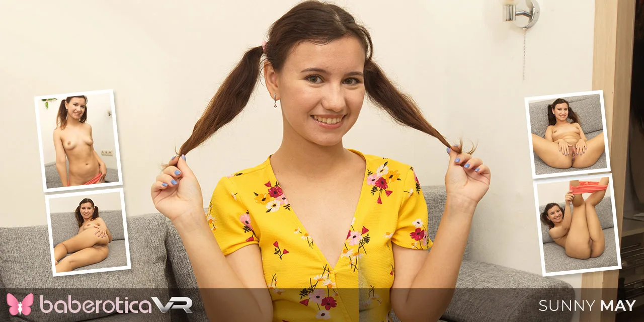 Cute And Tiny Teen Sunny May Wants To Be A Pornstar - Baberotica VR - 52345