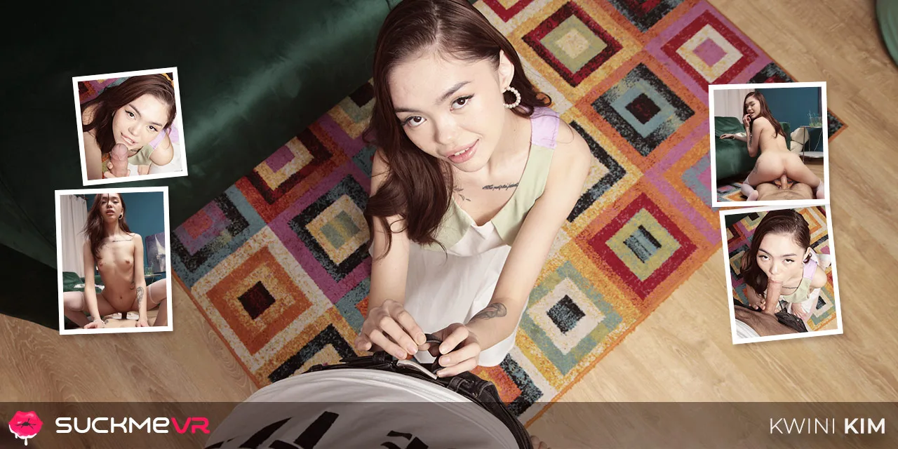 Skinny Russain Babe Kwini Kim Is Crazy For Big Cocks - Suck Me VR - 52795