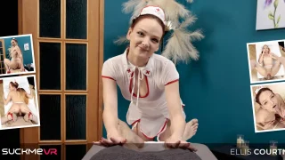 class='center'>Skinny Boss Ellis Courtney Is Super Horny For An Office Fuck - Suck Me VR - 53974