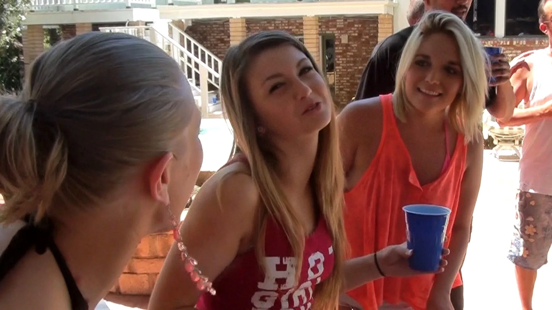 Pool Party Turns Into A Fuck Fest - Real Slut Party - 10608