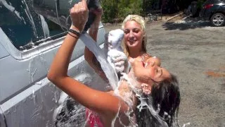 Car Wash Wager - Real Slut Party - 10692