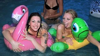 Midnight Naked Pool Party - Real Slut Party - 10810