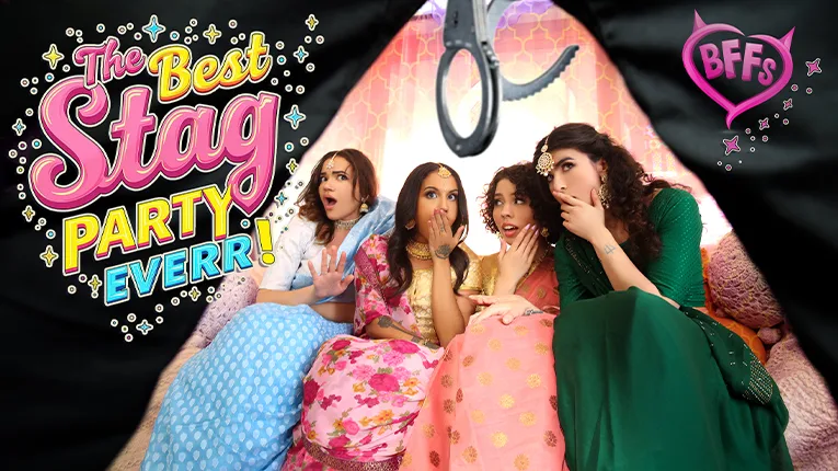 Indian Bachelorette Party Turns Into Stripper Fuck-Fest! - BFFs - 41976