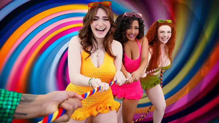 BFFs Day Sex Games (Brina, Lil Bet & Megan’s Debut) - BFFS - 42106