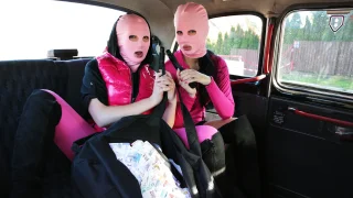 Fast furious action in London taxi - Fake Taxi - 1091202