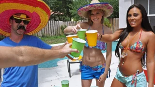Pool Party With Two Horny Girls - Real Slut Party - 1130140