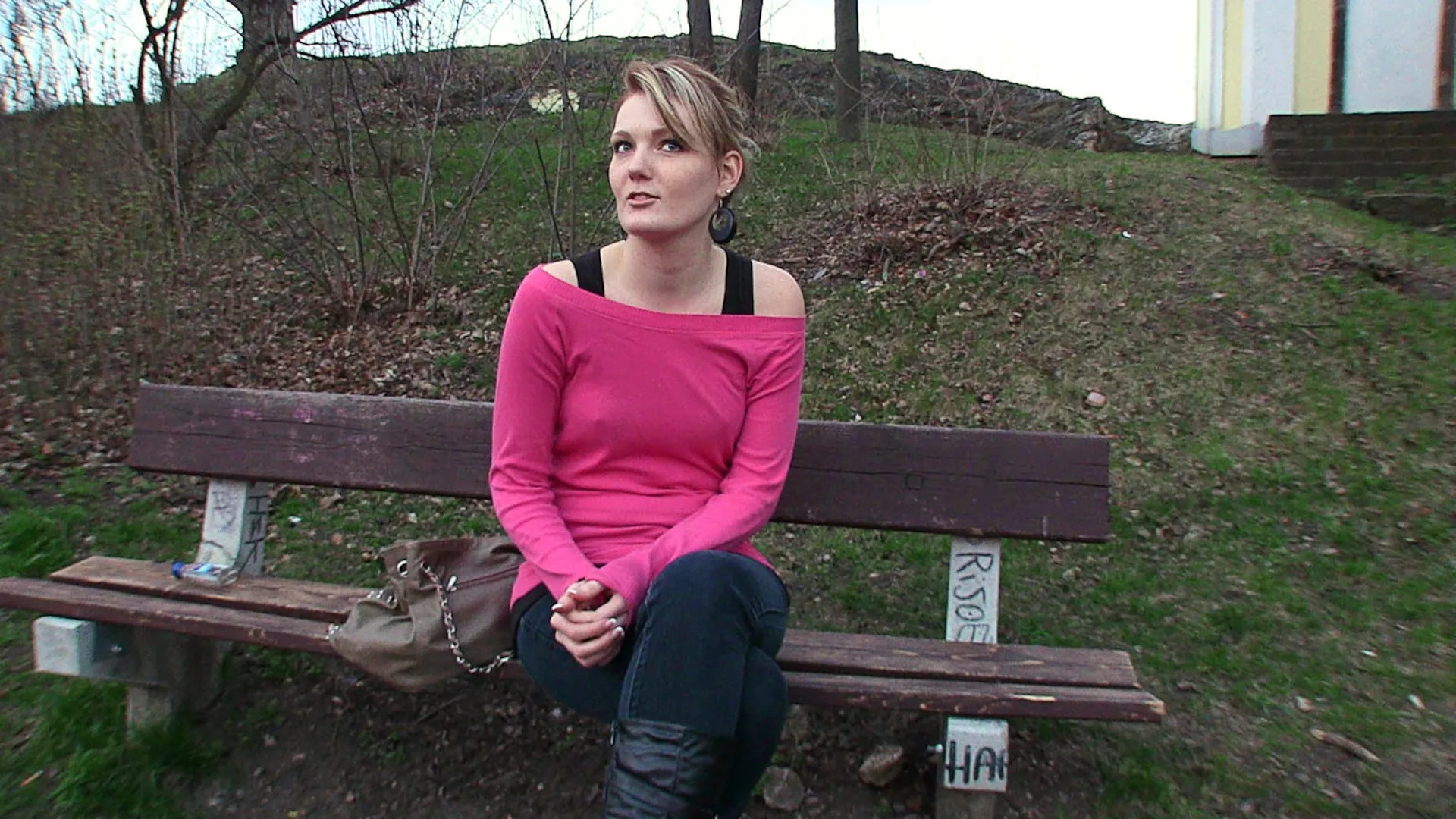 With No Money To Pay A Fake Fine, Cutie Gets A Dick In The Mouth - Public Agent - 1123211